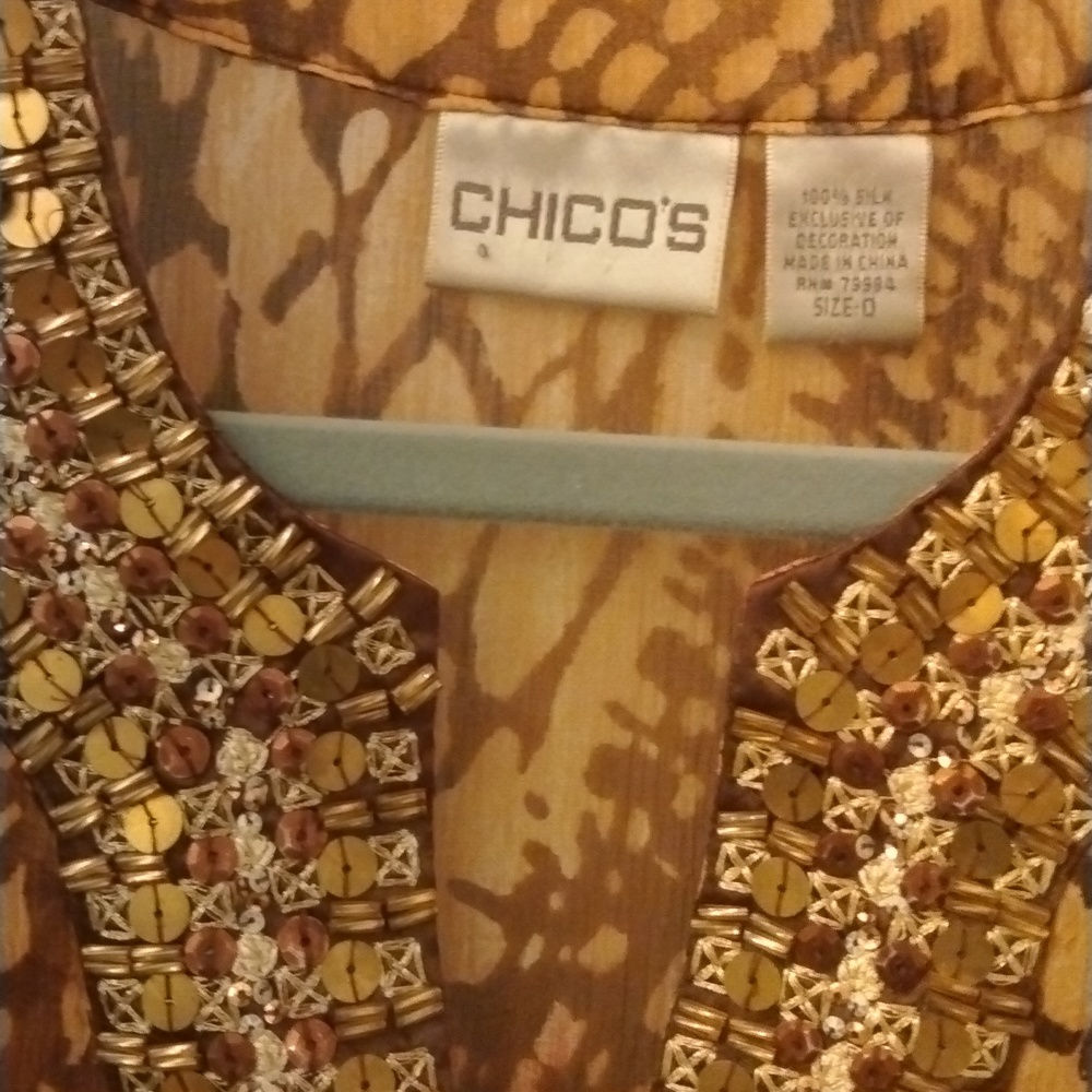Chico's bathing suit cover up - Picture 7 of 8